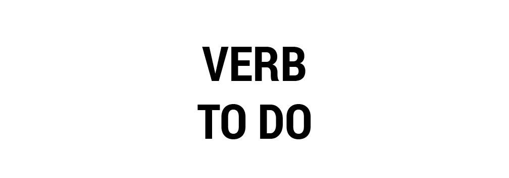 Verb To Do